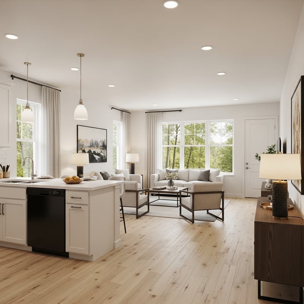 Interior confidence visual for Tillson Woods.