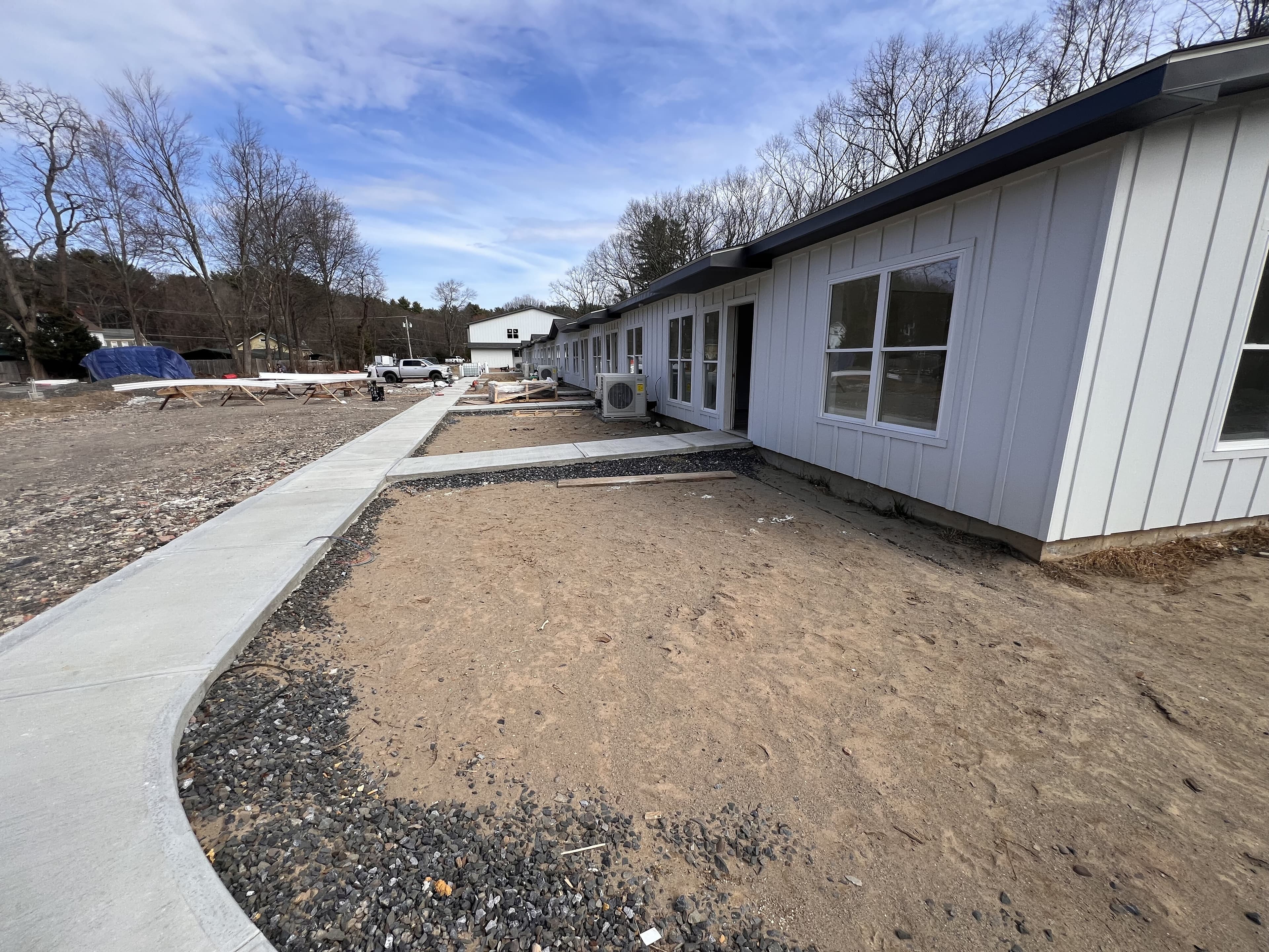 Real progress visual for Tillson Woods.